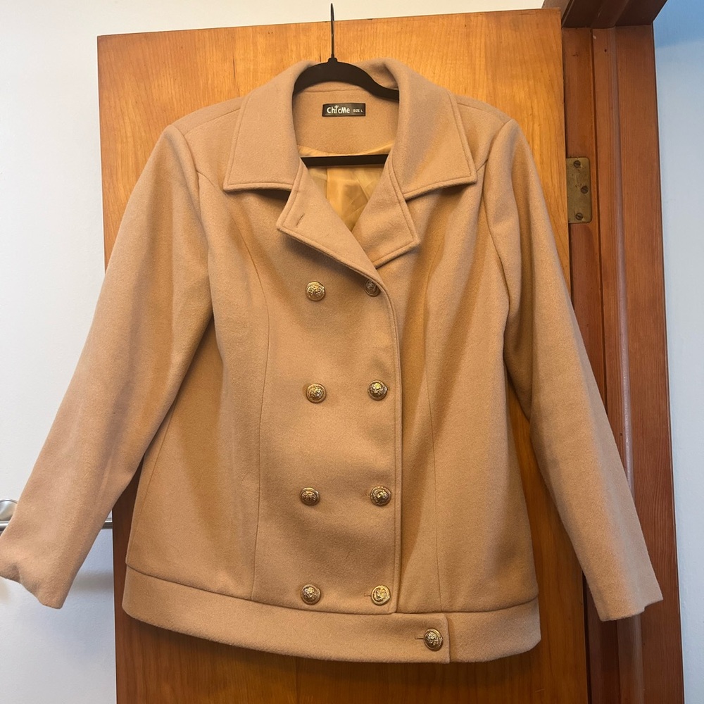 Chic Tan Outerwear by ChicMe